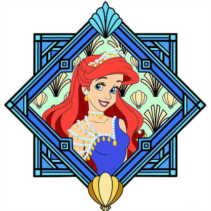 Mermaid Princess - Full Round Drill Diamond Painting 40*40CM