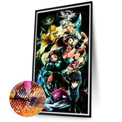 Comics - Full Round Drill Diamond Painting 40*70CM