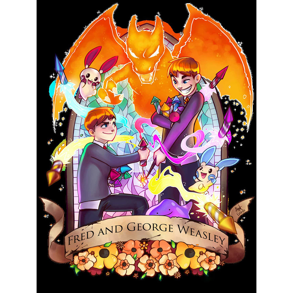 Pokemon - Full Round Drill Diamond Painting 30*40CM