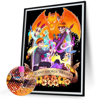 Pokemon - Full Round Drill Diamond Painting 30*40CM