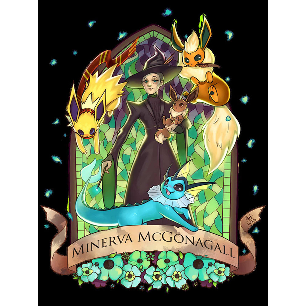 Pokemon - Full Round Drill Diamond Painting 30*40CM