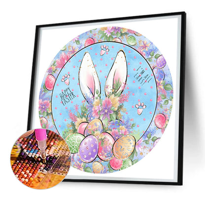 Rabbit Ears - Full Round Drill Diamond Painting 30*30CM