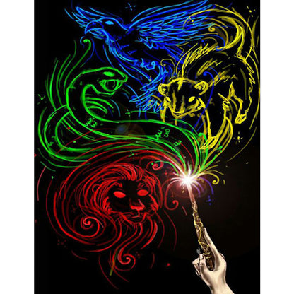 Harry Potter - Full Round Drill Diamond Painting 50*60CM