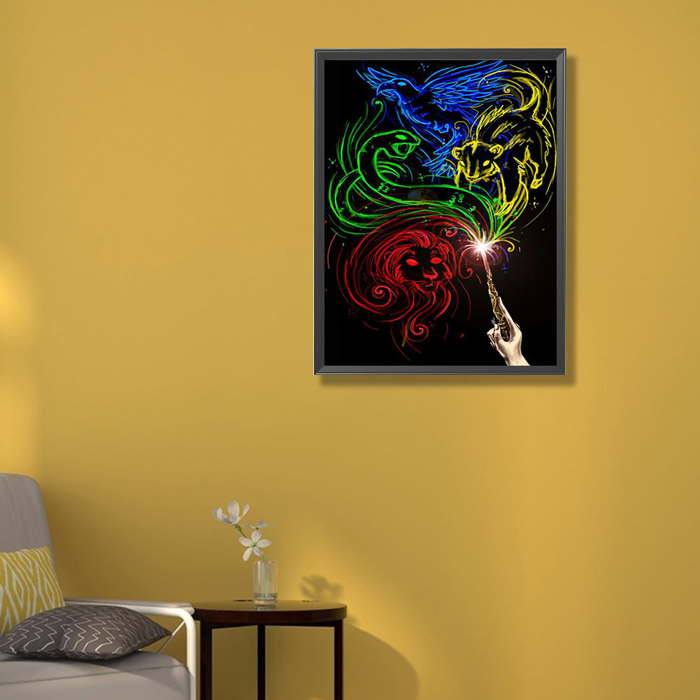 Harry Potter - Full Round Drill Diamond Painting 50*60CM