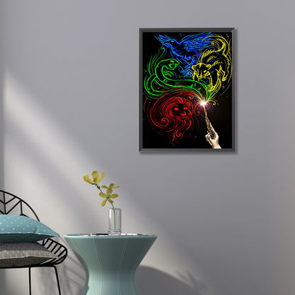 Harry Potter - Full Round Drill Diamond Painting 50*60CM