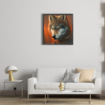 Wolf - Full Round Drill Diamond Painting 30*30CM