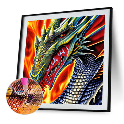 Charizard - Full Round Drill Diamond Painting 40*40CM