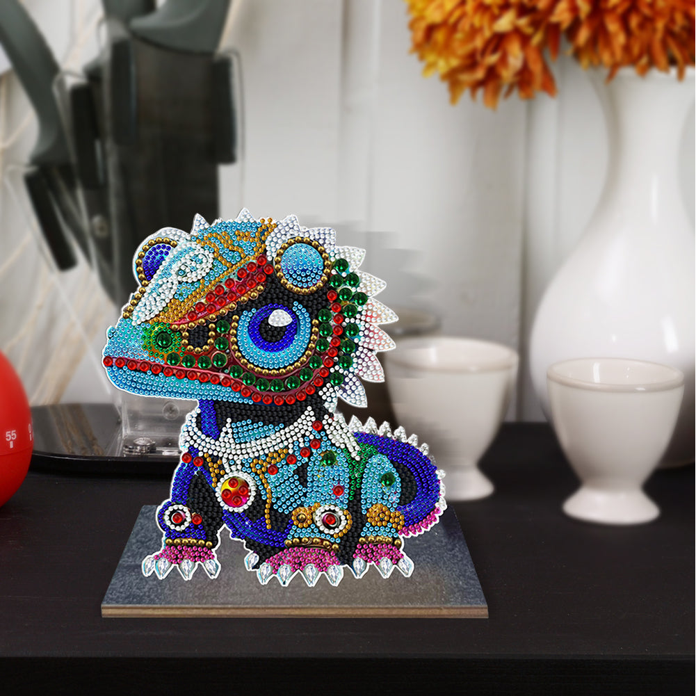 DIY Crystal Diamond Ornament Art Craft Animal Diamond Mosaic Ornaments Kids Gift