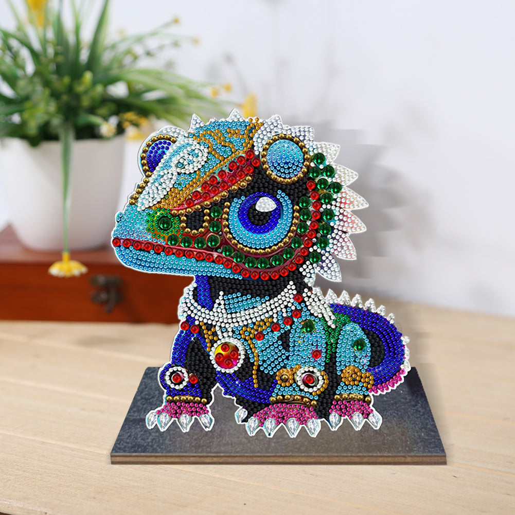 DIY Crystal Diamond Ornament Art Craft Animal Diamond Mosaic Ornaments Kids Gift