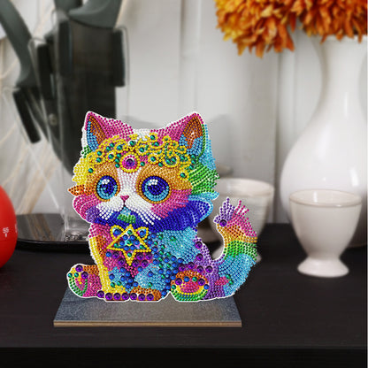 DIY Crystal Diamond Ornament Art Craft Animal Diamond Mosaic Ornaments Kids Gift