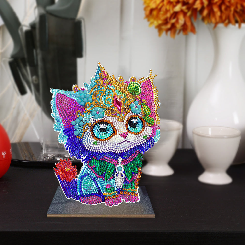 DIY Crystal Diamond Ornament Art Craft Animal Diamond Mosaic Ornaments Kids Gift