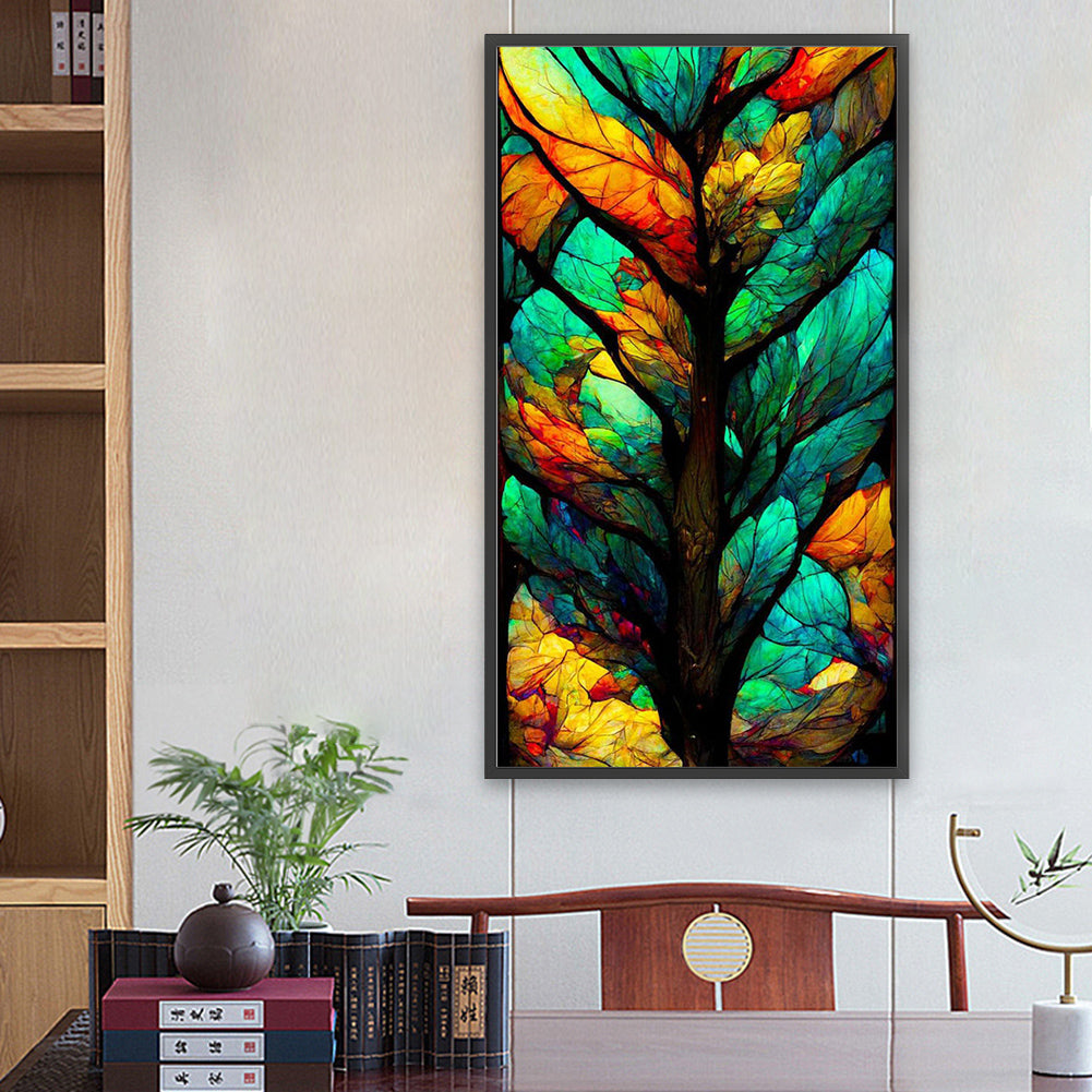 Leaf Veins - Full Round Drill Diamond Painting 40*70CM