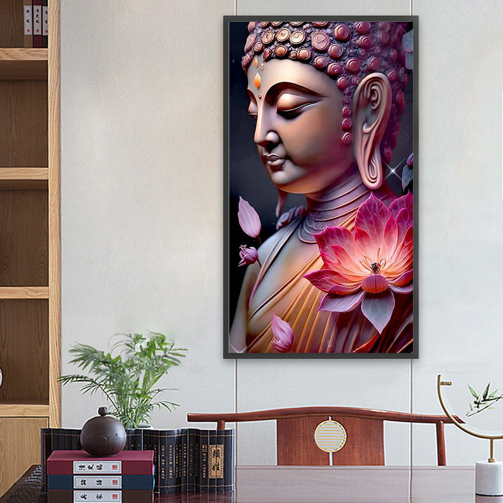 Religious Icon Illustration - Full Round Drill Diamond Painting 40*70CM