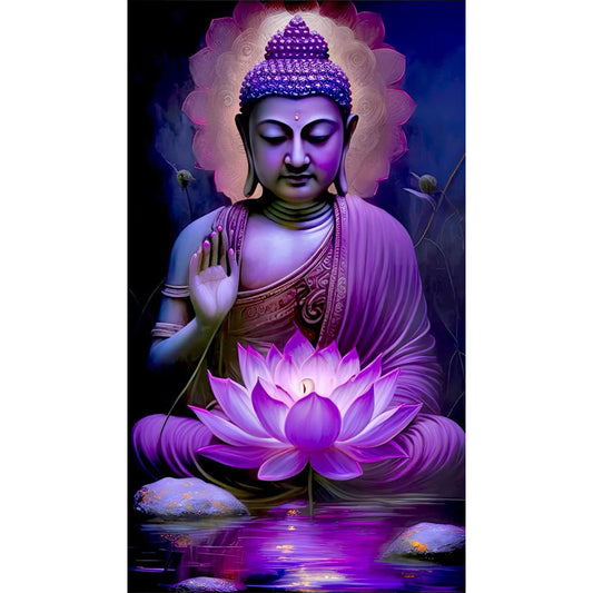 Religious Icon Illustration - Full Round Drill Diamond Painting 40*70CM