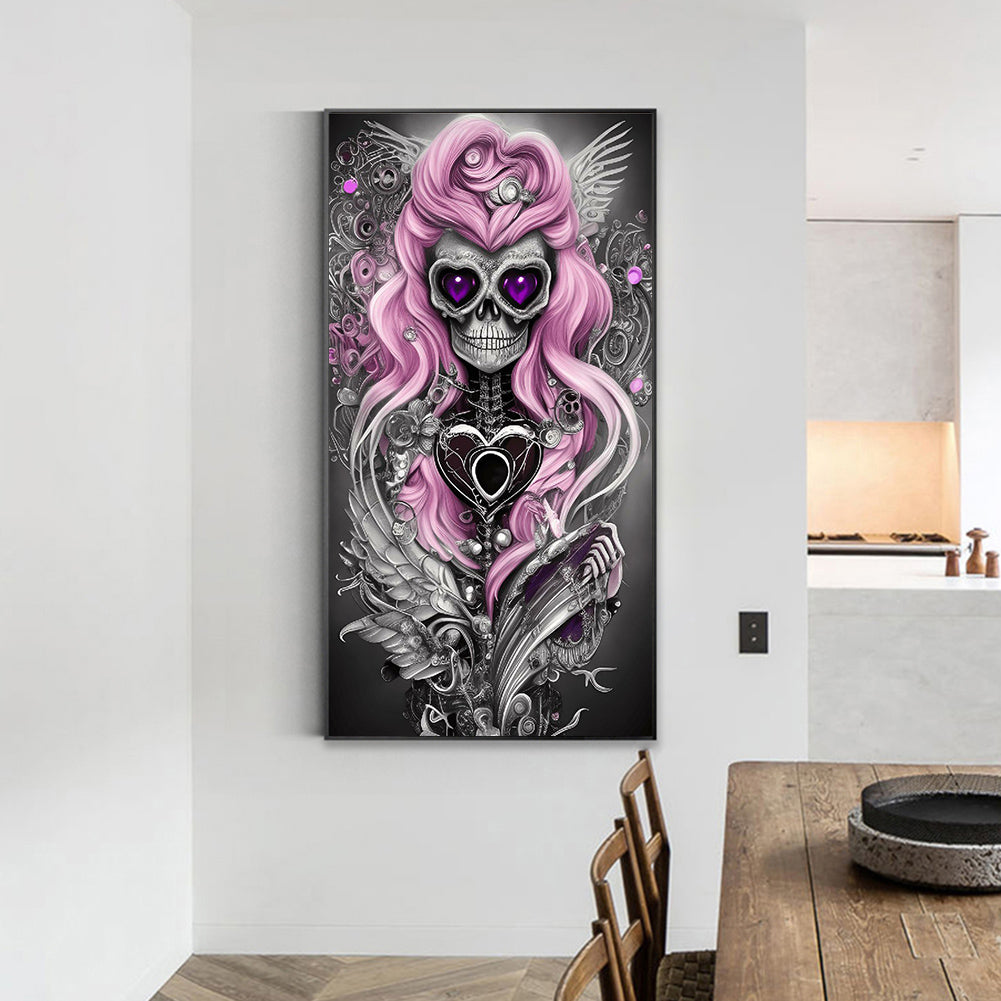 Skeleton - Full Round Drill Diamond Painting 40*70CM