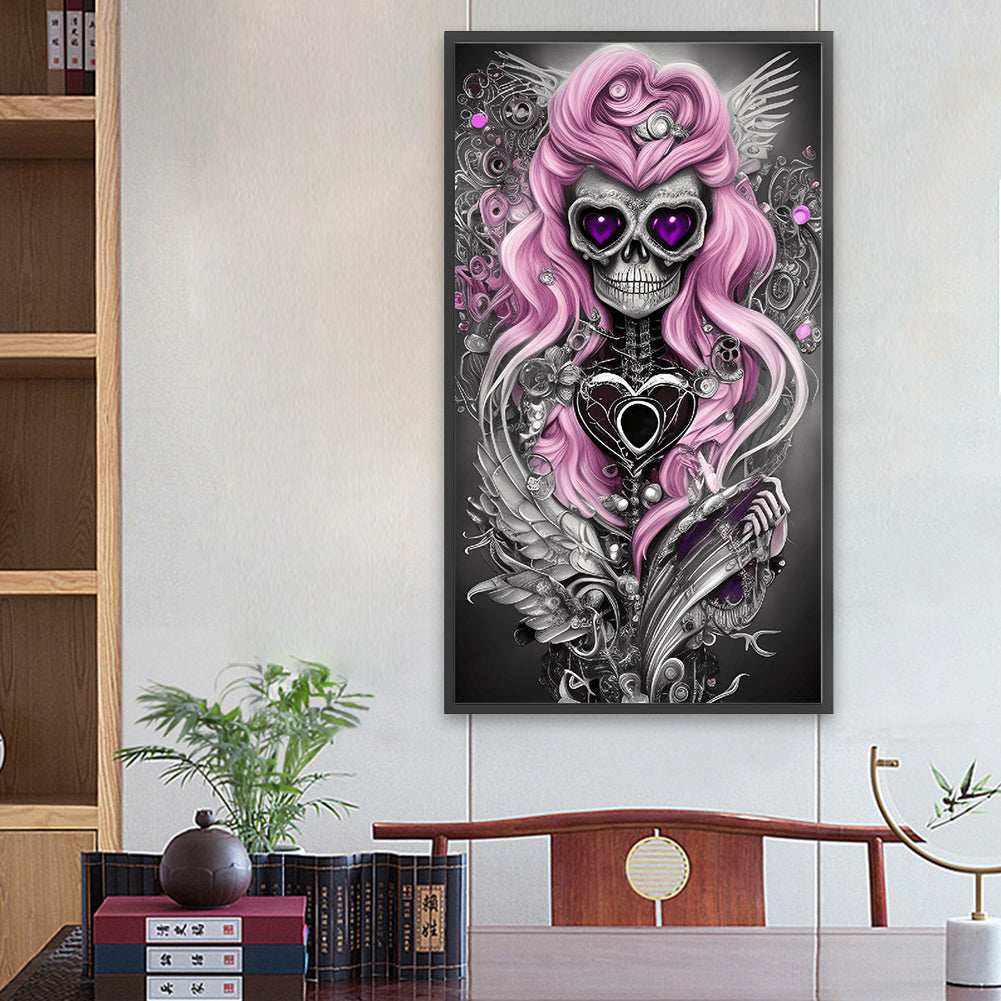 Skeleton - Full Round Drill Diamond Painting 40*70CM