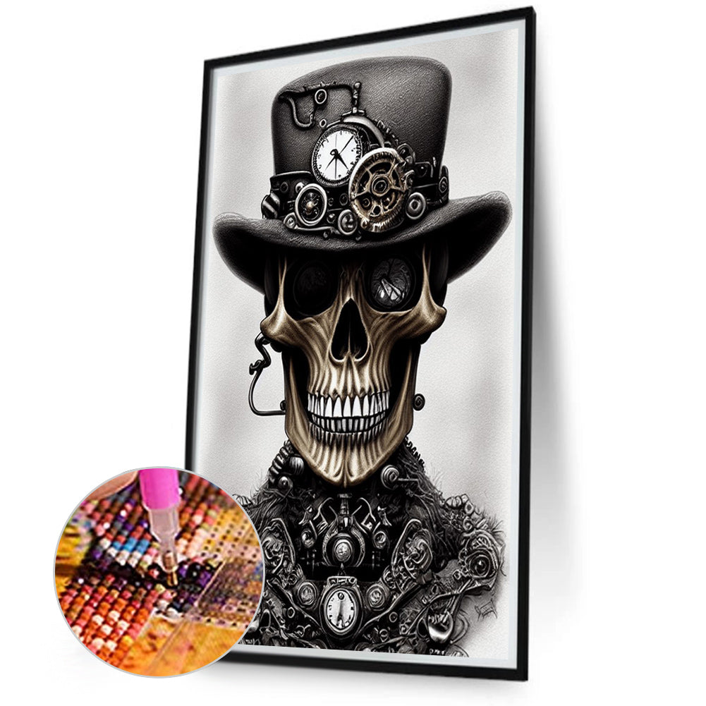 Skeleton - Full Round Drill Diamond Painting 40*70CM