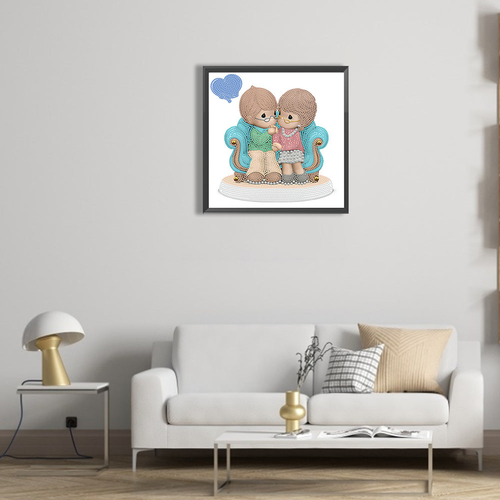 Precious Moment Doll - Special Shaped Drill Diamond Painting 30*30CM