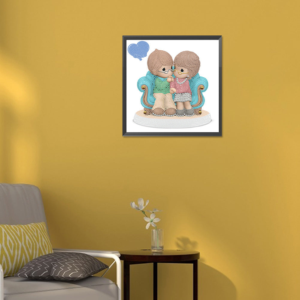 Precious Moment Doll - Special Shaped Drill Diamond Painting 30*30CM