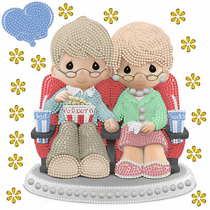 Precious Moment Doll - Special Shaped Drill Diamond Painting 30*30CM