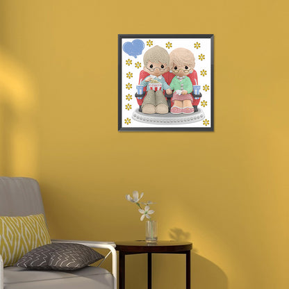 Precious Moment Doll - Special Shaped Drill Diamond Painting 30*30CM