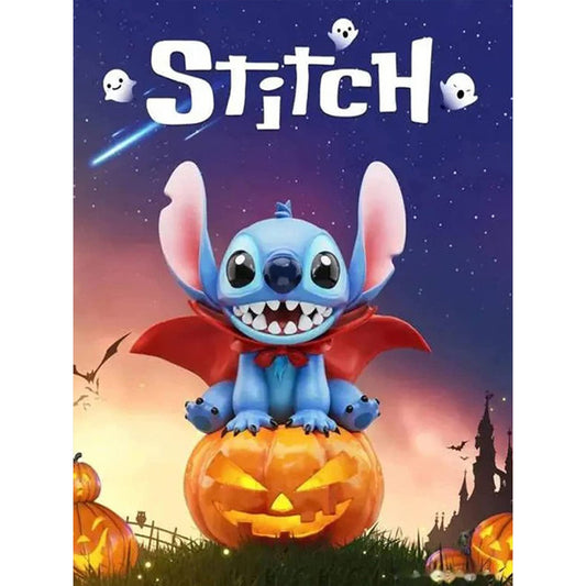 Halloween Stitch - Full Round Drill Diamond Painting 30*40CM