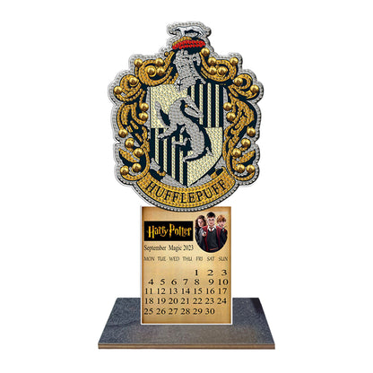 DIY Diamonds Painting Ornaments Wooden Harry Potter Calendar Art Craft Kids Gift