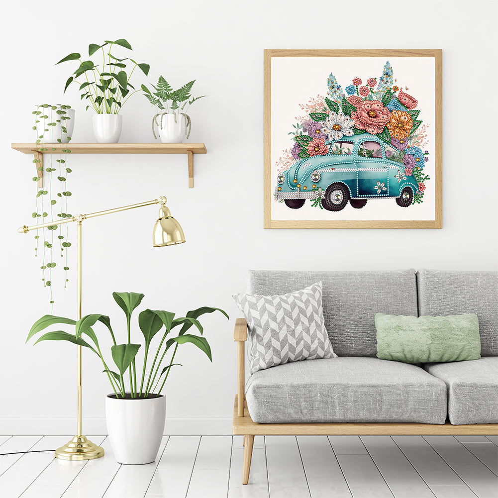 Floats - Special Shaped Drill Diamond Painting 30*30CM