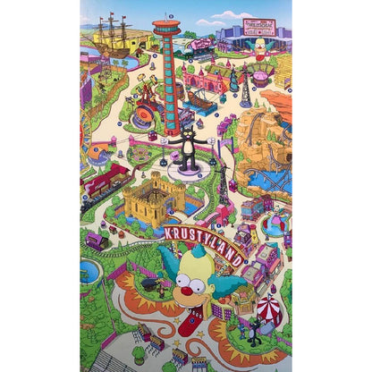 Amusement Park - Full Round Drill Diamond Painting 40*70CM