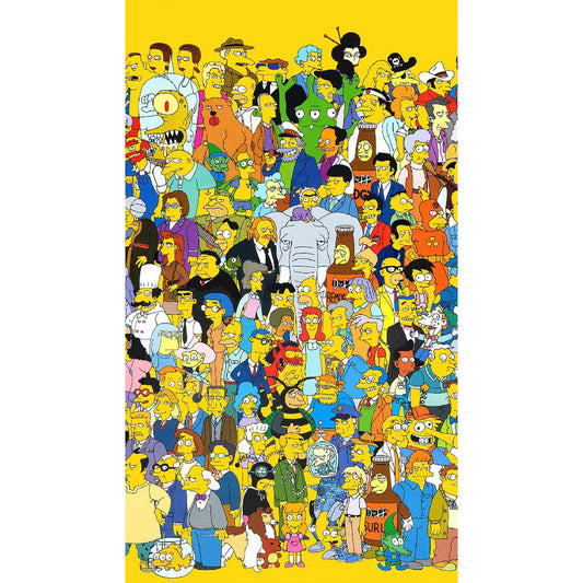 The Simpsons - Full Round Drill Diamond Painting 40*70CM