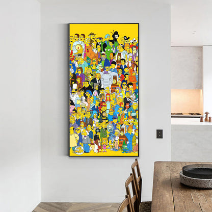 The Simpsons - Full Round Drill Diamond Painting 40*70CM