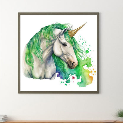 Unicorn - Full Round Drill Diamond Painting 30*30CM