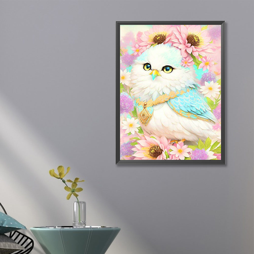 Cute Little Bird - Full Round Drill Diamond Painting 40*60CM