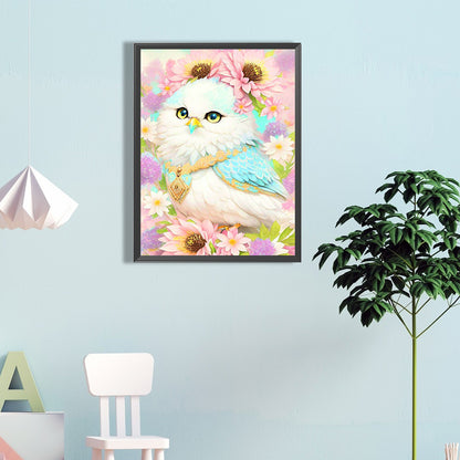 Cute Little Bird - Full Round Drill Diamond Painting 40*60CM