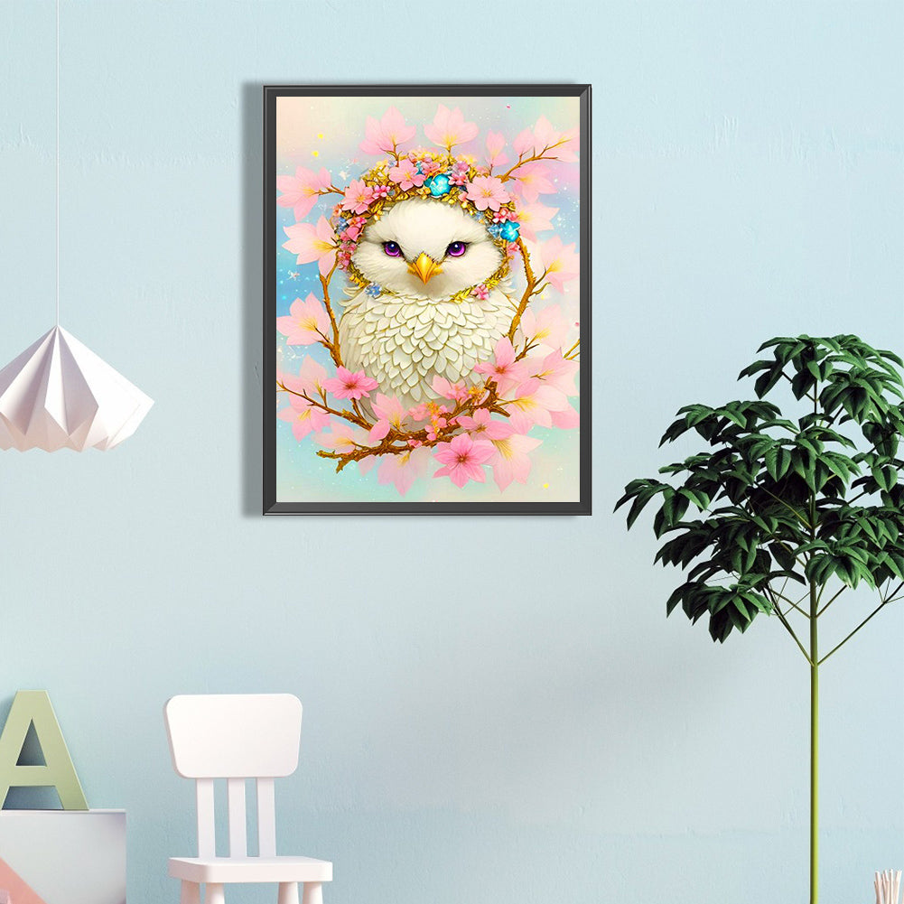 Prudish Bird - Full Round Drill Diamond Painting 40*60CM