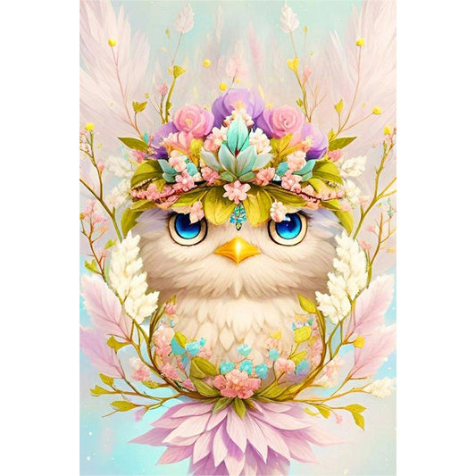 Gorgeous Baby Bird - Full Round Drill Diamond Painting 40*60CM