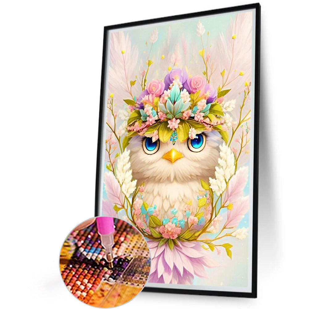 Gorgeous Baby Bird - Full Round Drill Diamond Painting 40*60CM