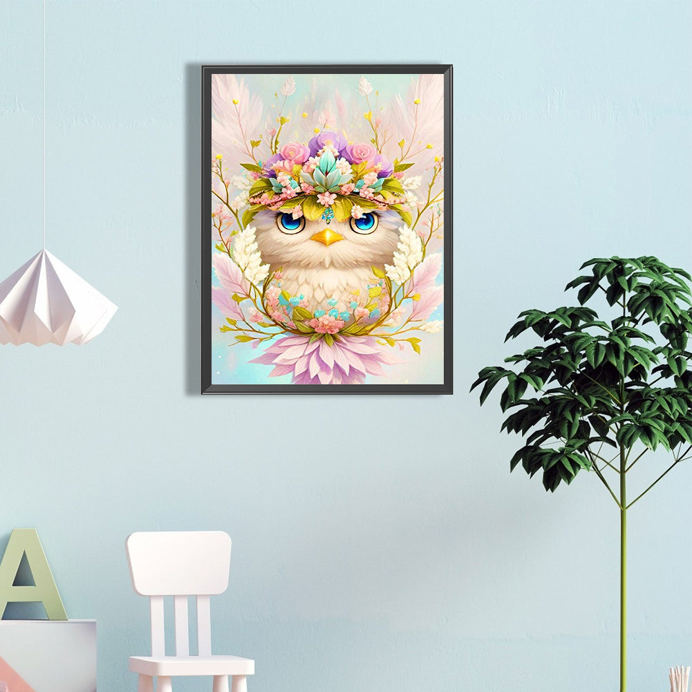 Gorgeous Baby Bird - Full Round Drill Diamond Painting 40*60CM