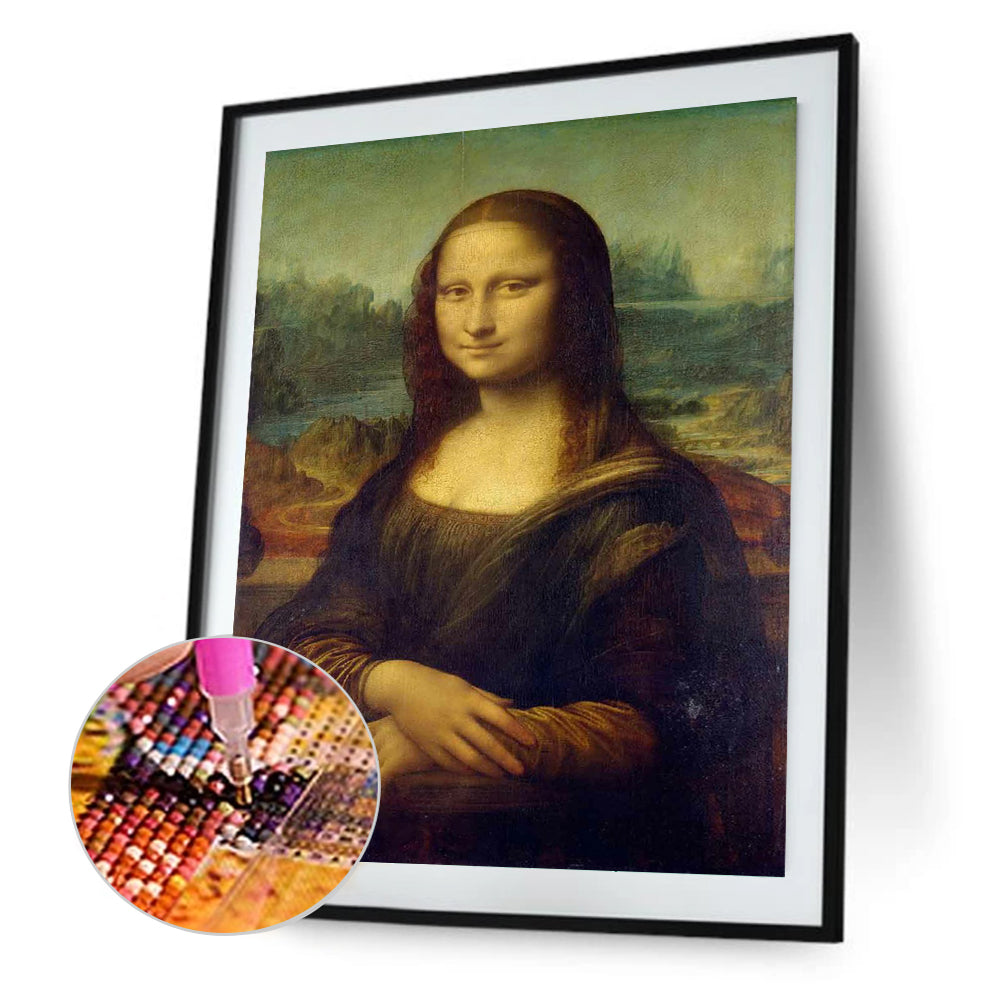 Mona Lisa - Full Round Drill Diamond Painting 40*50CM