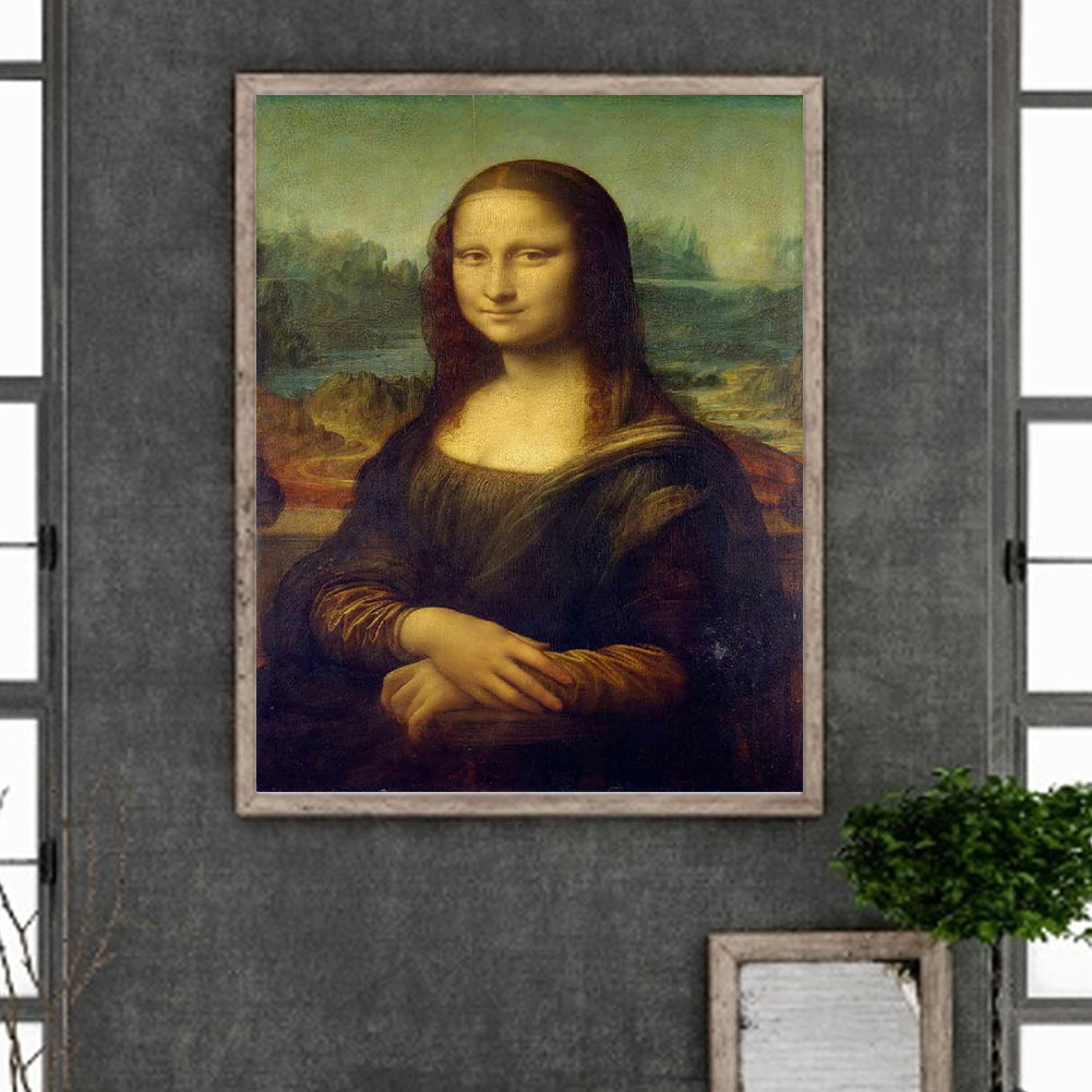 Mona Lisa - Full Round Drill Diamond Painting 40*50CM