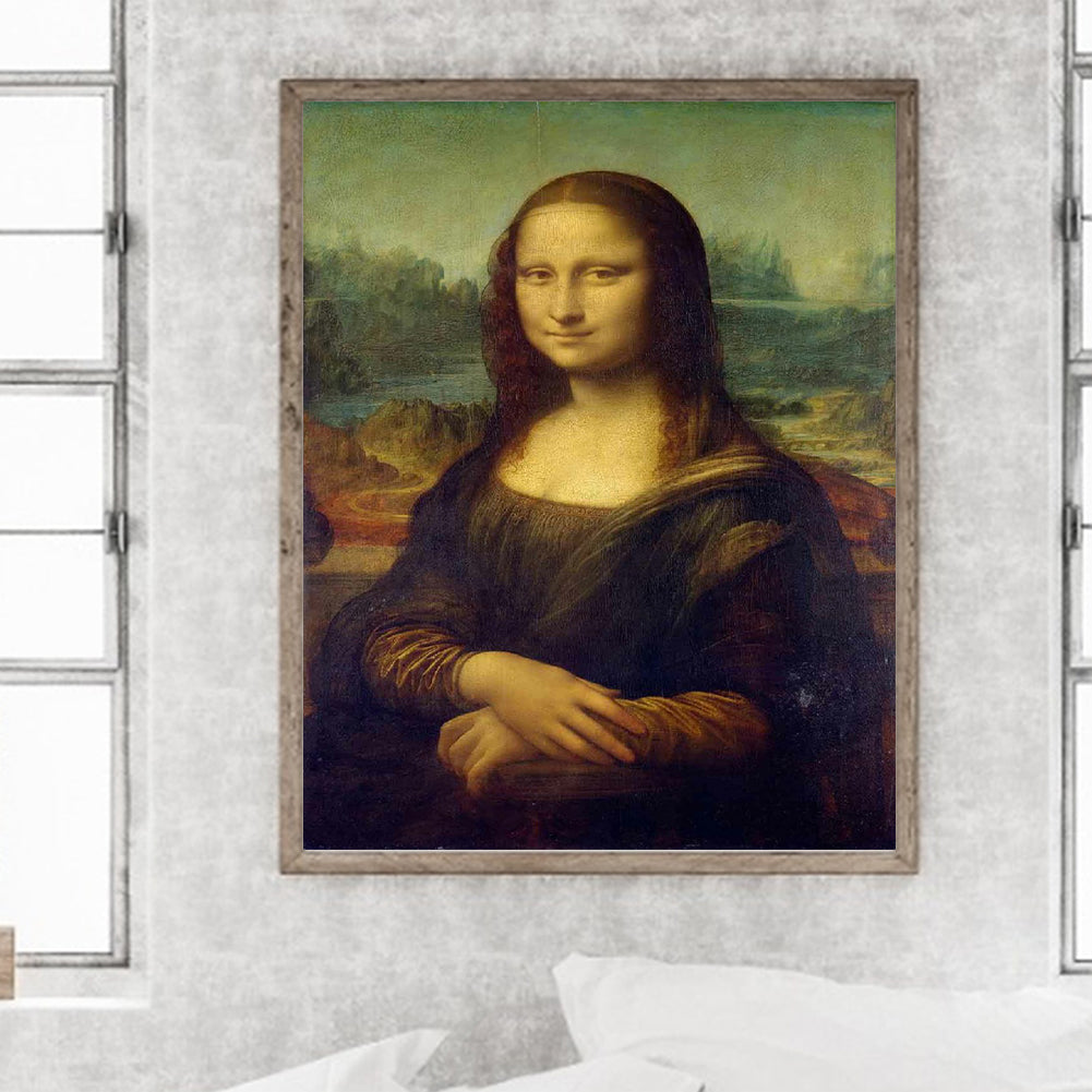 Mona Lisa - Full Round Drill Diamond Painting 40*50CM