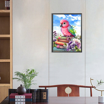 Parrot - Full Round Drill Diamond Painting 30*40CM