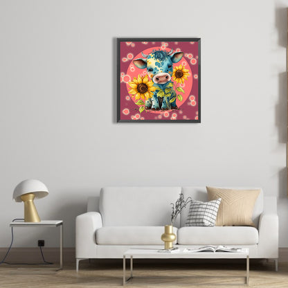 Calf - Full Round Drill Diamond Painting 30*30CM