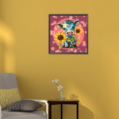 Calf - Full Round Drill Diamond Painting 30*30CM