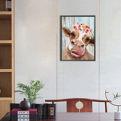 The Cow - Full Round Drill Diamond Painting 30*40CM