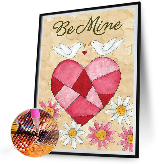 Love - Full Round Drill Diamond Painting 30*40CM