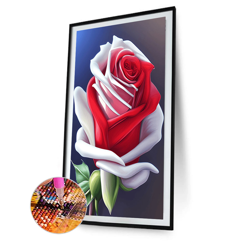 Rose - Full Round Drill Diamond Painting 30*45CM