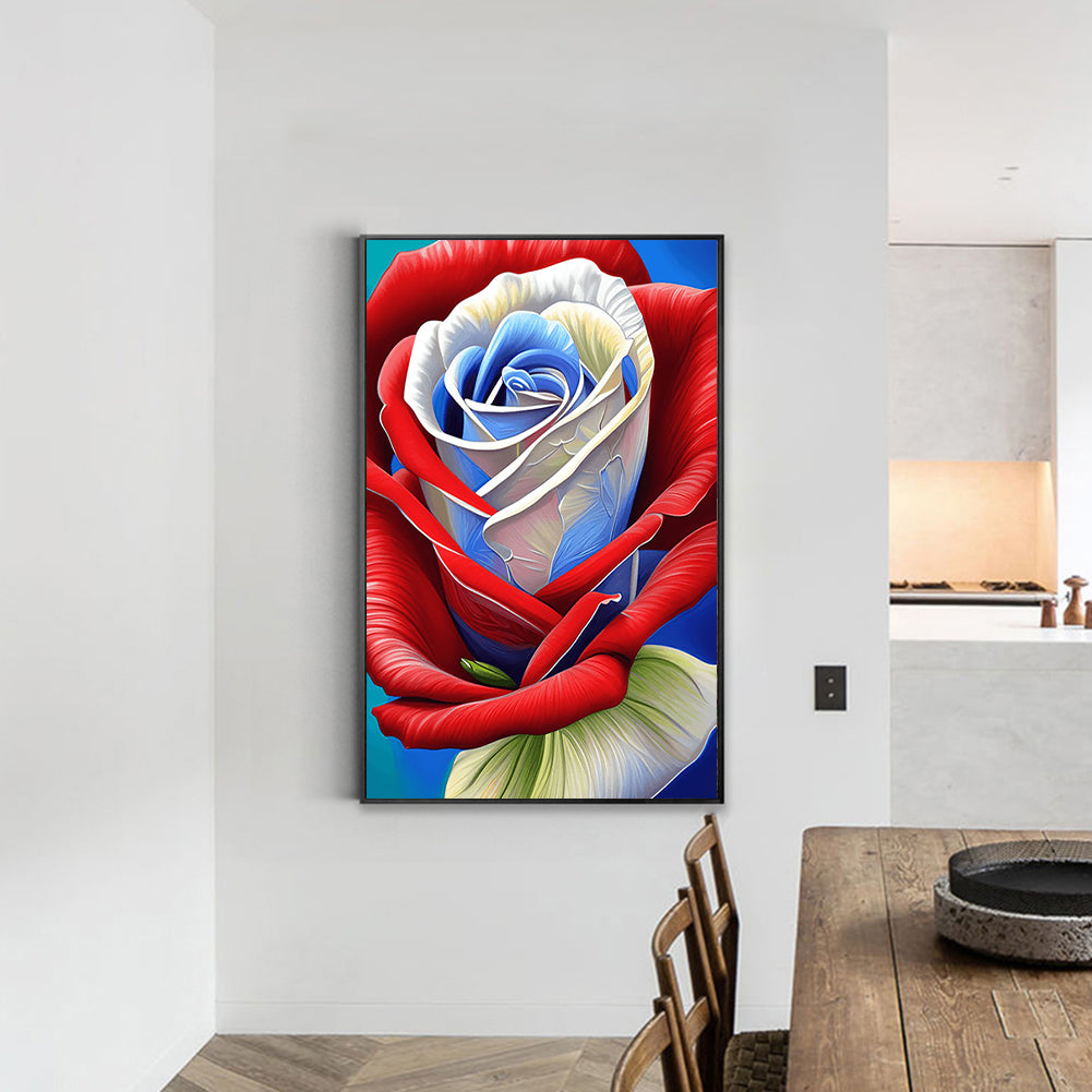 Rose - Full Round Drill Diamond Painting 30*45CM