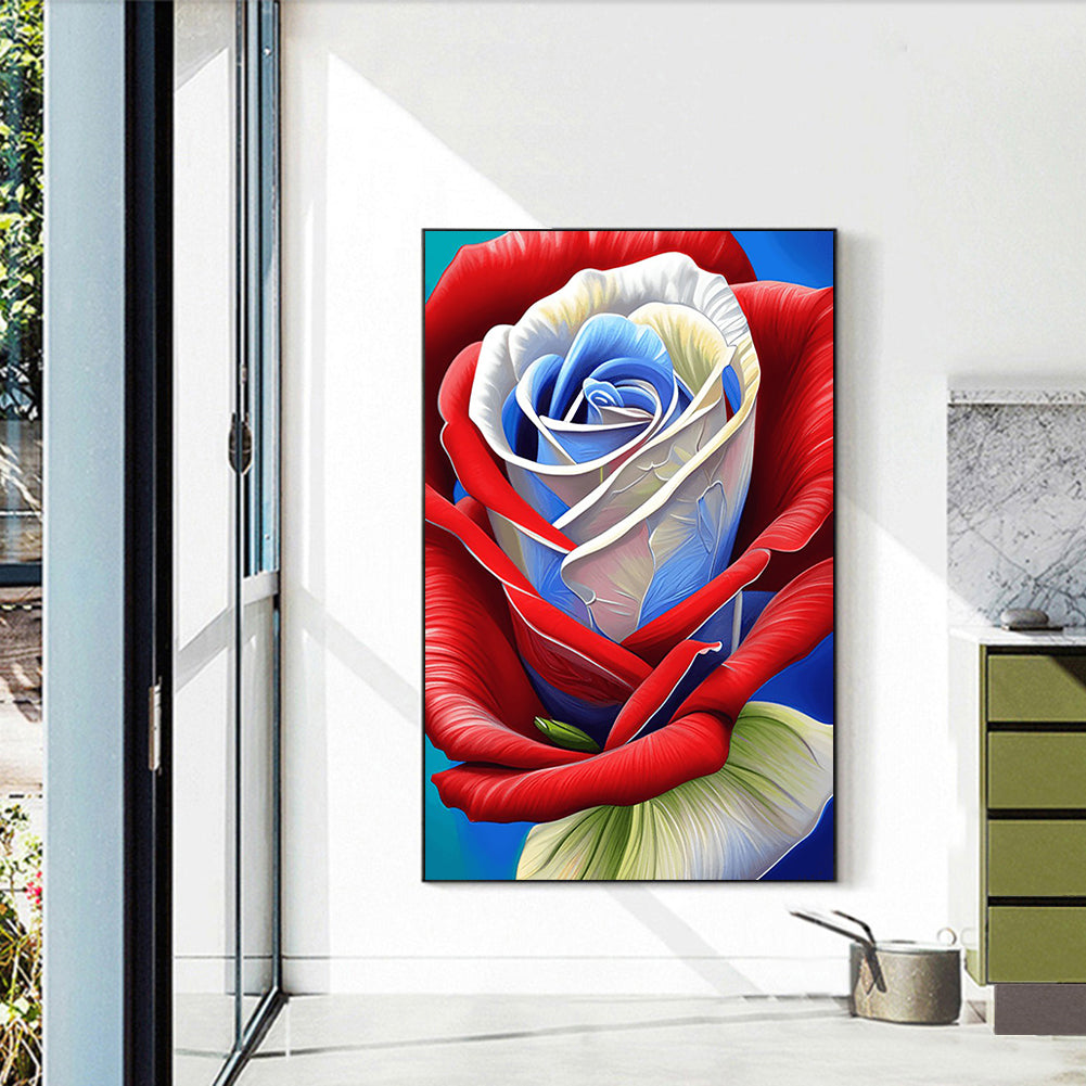 Rose - Full Round Drill Diamond Painting 30*45CM