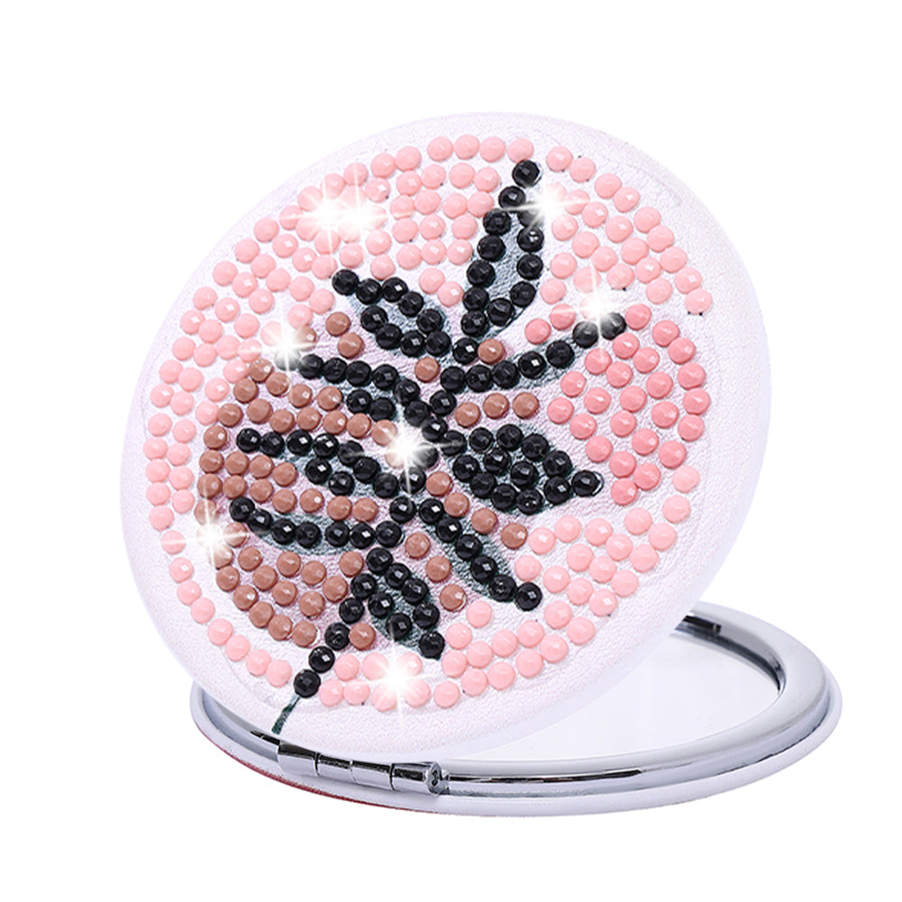 DIY Diamond Art Mosaic Makeup Mirror Art Craft Set Abstract Paint by Number Kits